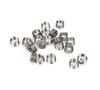 50 piezas M10 inserto de hilo de acero inoxidable reparación de hilo protector Kit de tuercas de inserción de hilo M10x1x1D