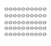 50 piezas M6 Arandela Plana, Arandela De Bloqueo, M6 Arandelas de Acero Inoxidable Arandela Plana Ala Ancha 18mm Métrica Arandelas Metalicas Grandes Arandela Redonda para Tornillos Pernos Sujetadores