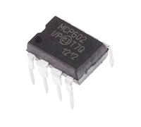 50 piezas MCP602-I/P MCP602 DIP8 DIP 2.7V a 5.5V Sing