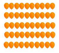 50 Piezas Multicolores Globos Naranjas Globos de Látex 30cm 12 Pulgadas Decohelium para Bodas, Fiestas de Cumpleaños y Decoración（Naranjas）…