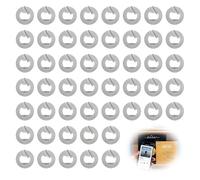 50 Piezas Pegatinas NFC Ntag215, Autoadhesivas NFC Sticker Ntag, 504 Bytes de Memoria 25mm para TODOS los TeléFonos Habilitados para NFC