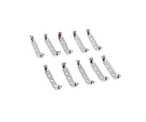 50 Piezas Pines de Broches Imperdibles DIY de Metal 20mm/25mm/32mm/38mm(32mm)