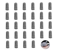 50 Piezas Protectores de Dedos, Cunas de Dedos Reutilizables con Protección Resistente a Cortes Nivel 5, Protectores de Dedos y Pulgares Transpirables para Jardín, Cocina, Trabajo, Escultura