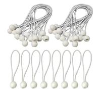 50 Piezas Pulpos Elasticos,Tensores Elásticos,Pulpo Elastico,Tensor Bola Tensores,Cuerda EláStica con Bola para Lonas,Tiendas de Campaña,Camping