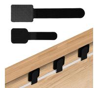 50 Piezas Reutilizables Bridas Sujeta Cables (30 * 90mm)(35 * 150mm), Autoadhesivas, Ajustables, Gestión de Cables Debajo del Escritorio para Oficina Casa