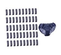 50 piezas ropa interior desechable para mujeres/hombres - extra suave incontinencia calzoncillos - cera, viaje, deportes bragas - grande