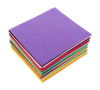 50 Piezas Sábanas de Fieltro Suave, 50 Colores, No Tejidas | Acabado Liso y Textura Fina, Fácil de Manejar, para Costura, Aula y Proyectos Infantiles