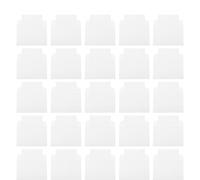 50 Piezas Sobres de Papel Grueso Blancos E Invitaciones | Acabado Simple y Elegante, Protección del Contenido, Escritura Suave, para Papelería Creativa y Archivos
