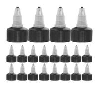 50 Piezas Tapones Dispensadores de Pegamento 24/410 PP Punta | Tapa de Rosca, Cierre Giratorio de Precisión, para Botellas de Tinta y Loción en Taller DIY