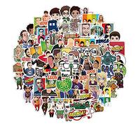 50 piezas The Big Bang Theory serie TV pegatinas calcomanía para equipaje coche portátil nevera monopatín impermeable niños juguetes pegatinas