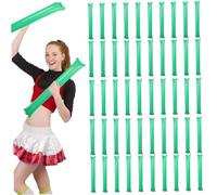 50 Piezas Thunder Sticks 23.62x3.94in Portátiles Ligeros Espesar Inflables Thunder Sticks Fabricante de Ruido para Eventos Deportivos Baloncesto Fútbol Fiesta de Baile, Fabricante de Ruido Verde