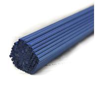 50 piezas varillas difusoras de fibra de repuesto, varillas difusoras de aceite esencial de habitación para fragancia de aroma (30cm x 3mm, Azul)