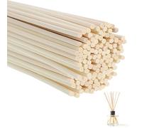 50 Piezas Varillas Difusoras De Madera, Fibra y Lámina - Reemplazo y Recambios Para SPA, El Hogar, Oficina, Dormitorio - 25cm x 3mm