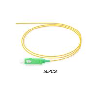 50 pines de conector SC SM G657A2 MM OM2/OM3/OM4 de 0,9 mm y 1,5 metros de longitud, con revestimiento