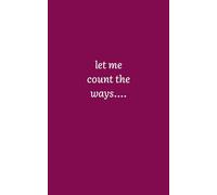 50 Reasons Why I Love You - Let Me Count The Ways, Timeless Plum Red Cover