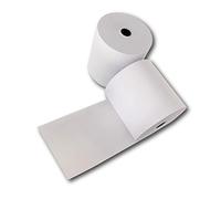 50 rollos térmicos de 80 mm x 50 m x 12 mm - Rollos para terminales EC, rollos de recibos para cajas registradoras, papel térmico sin BPA, papel para impresora de recibos para sistemas POS