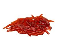 50 señuelos de pesca, cebos artificiales, cebos de gusanos suaves, lombrices de tierra, señuelos de pesca, lombrices de tierra, silicona flexible, agua dulce suave