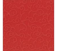 50 Servilletas "ROYAL Collection" Pliegue-1/4 40 cm x 40 cm rojo "Casali"