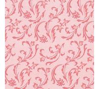 50 Servilletas "ROYAL Collection" Pliegue-1/4 40 cm x 40 cm rojo "Damascato"