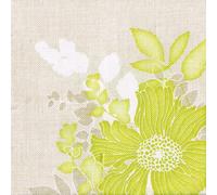 50 Servilletas "ROYAL Collection" Pliegue-1/4 40 cm x 40 cm verde "Annabel"