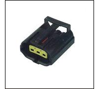 50 Sets of 3 Pin Car Male and Female Connector Terminals - DJY70334-2-21 Wiring Harness Plugs for Fuse Box - Durable PBT Soft Jacket