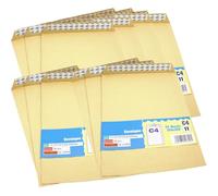 50 sobres A4 marrones sobres de papel autoadhesivos para documentos