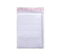 50 sobres acolchados blancos de espuma for envíos, bolsas polietileno, autoadhesivos, ideales for revistas (15 cm, 18, 23, 25 cm) para joyas, cosméticos(13x15cm)