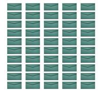 50 sobres coloridos de 8.6 x 4 pulgadas con solapa en V para invitaciones de boda, cumpleaños, graduación, baby shower, negocios, festivales, tarjetas de felicitación