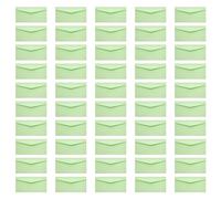 50 sobres coloridos de 8.6 x 4 pulgadas con solapa en V para invitaciones de boda, cumpleaños, graduación, baby shower, negocios, festivales, tarjetas de felicitación