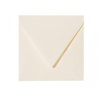 50 Sobres cuadrados (120g) Color: Zart Crema 150 x 150 mm 15 x 15 cm
