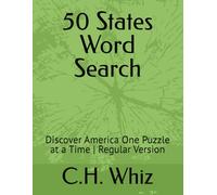 50 States Word Search: Discover America One Puzzle at a Time | Regular Version