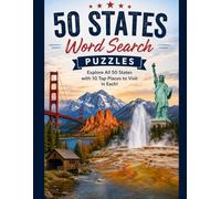 50 States Word Search Puzzles