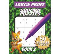 50 Sudoku Puzzles for Adults Seniors Young Adults and Teens - Large Font Book 2: Large Print, Easy-to-Read Format, Improve memory, focus, and ... Large Print Sudoku Puzzle Book Series)