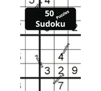 50 Sudoku Puzzles: Sudoku Puzzles with Easy to Read Print | 6x9 inches, 110 pages | 50 Puzzles … Gift for Vacations, Holidays, After School, and Free Time
