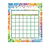 50 tablas de recompensas de dibujos animados, tabla de incentivos para alentar el buen comportamiento y la motivación del estudio