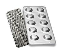 50 tabletas de reactivo ALKA-M para medición: alcalinidad o capacidad ácida en el agua de la piscina - adecuado para fotómetro de mano