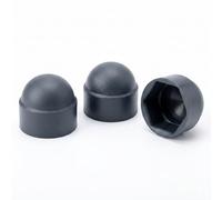 50 tapas protectoras para tornillos M16, ancho de llave 24, antracita RAL 7016, tapas de plástico resistentes a los rayos UV, protección contra la oxidación