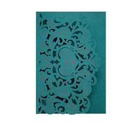 50 tarjetas de invitación de boda, diseño de encaje hueco, invitaciones de papel para bodas, compromisos, cumpleaños, fiestas, tarjetas de visita