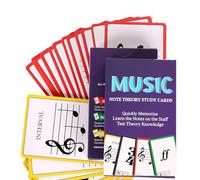50 tarjetas de notas de piano, tarjetas flash de música, tarjetas flash de piano de doble cara para lecciones de música y principiantes, incluye personal, nombres de tono de notación/sílabas, posición