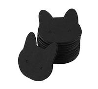 50 tarjetas de papel para pendientes de cabeza de animal, 3,5 x 3,5 cm, soporte para pendientes, accesorios de joyería hechos a mano, tarjeta de presentación de joyas, talla única, como se describe