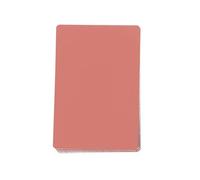 50 tarjetas de visita en blanco de aluminio en blanco para grabado en casa oficina cliente presentado 9 colores tienda de impresión en blanco