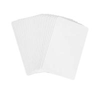 50 tarjetas inteligentes MIFARE Classic 1k ISO14443A RFID de 13,56 MHz, tarjetas M1, tarjetas blancas de entrada de hotel, tarjetas de llave de cebra imprimibles MIFARE Classic 1k Card