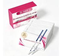 50 Test Seguimiento del Ciclo Femenino, Muestra Resultados Claros, Auxiliar en la Planificación Familiar, Uso en casa