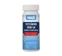 50 Tiras De Prueba Test De Cloro pH Algas Tiras De Prueba De Agua