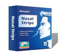 50 Tiras Nasales Antironquidos Para Dormir,Nasal Strips Deportivas,Tiritas Nariz Respirar Para Facilitar La RespiracióN Durante El SueñO Alivia InstantáNeamente La CongestióN Nasal