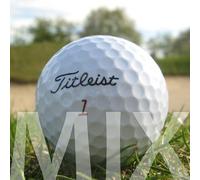 50 TITLEIST MIX PELOTAS DE GOLF RECUPERADAS / LAKE BALLS - CALIDAD AAAA / AAA (PEARL / A GRADE)