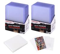 50 Toploader, Fundas para Cartas Coleccionables para Pokémon, tarjetas de intercambio, magia, MTG, la reunión, juegos de mesa, Yugioh