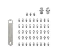 50 tornillos antideslizantes para pedal de bicicleta de 4 mm, pernos hexagonales de repuesto, accesorios de carretera, picos de pedal de bicicleta