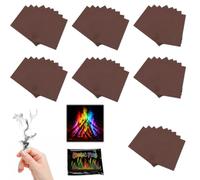 50 trucos de magia para adultos, trucos de magia profesionales con efectos de humo, trucos mágicos para actuaciones escénicas y magia callejera, papel de humo manual con instrucciones y 10 gramos de