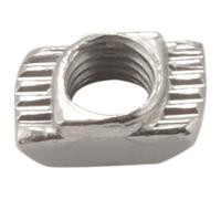 50 tuercas de ranura en T M5, serie 2020, perfil de aluminio (M5 x 10 x 6 mm)